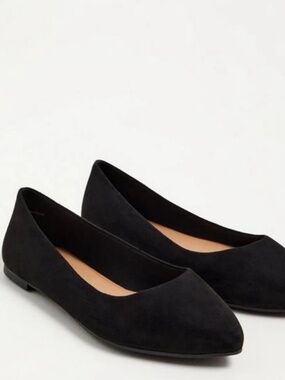 EUC H&M Classic Black Pointed-Toe Women's Flats